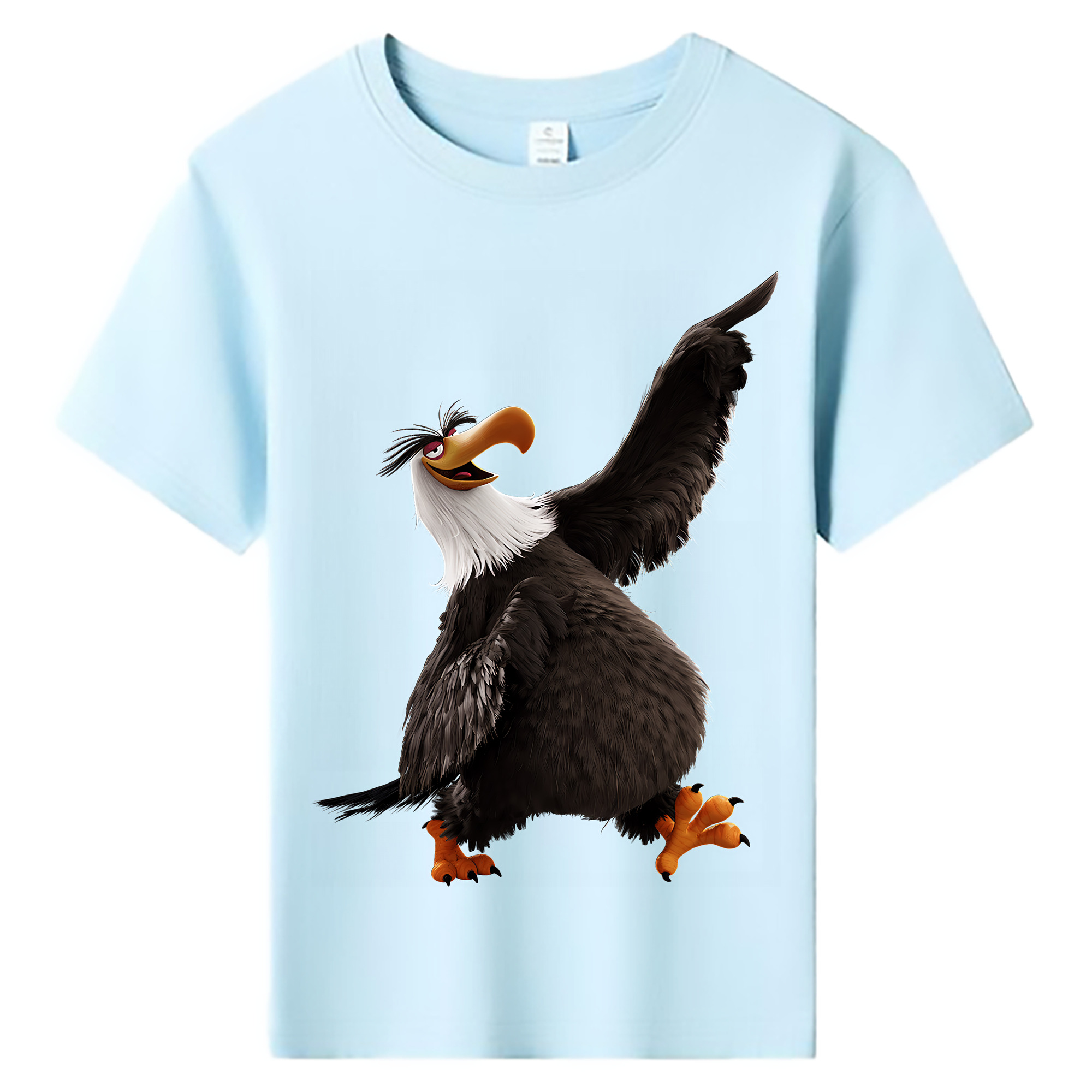 （画像用） Angry Birds アングリーバード 綿100％キッズTシャツ（フロントプリント）